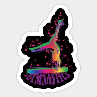 Gymnastics Sticker